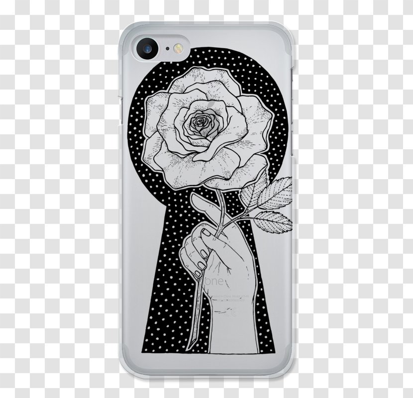 The Rose And Key /m/02csf House History Drawing - Mobile Phone Case - Keyhole Transparent PNG
