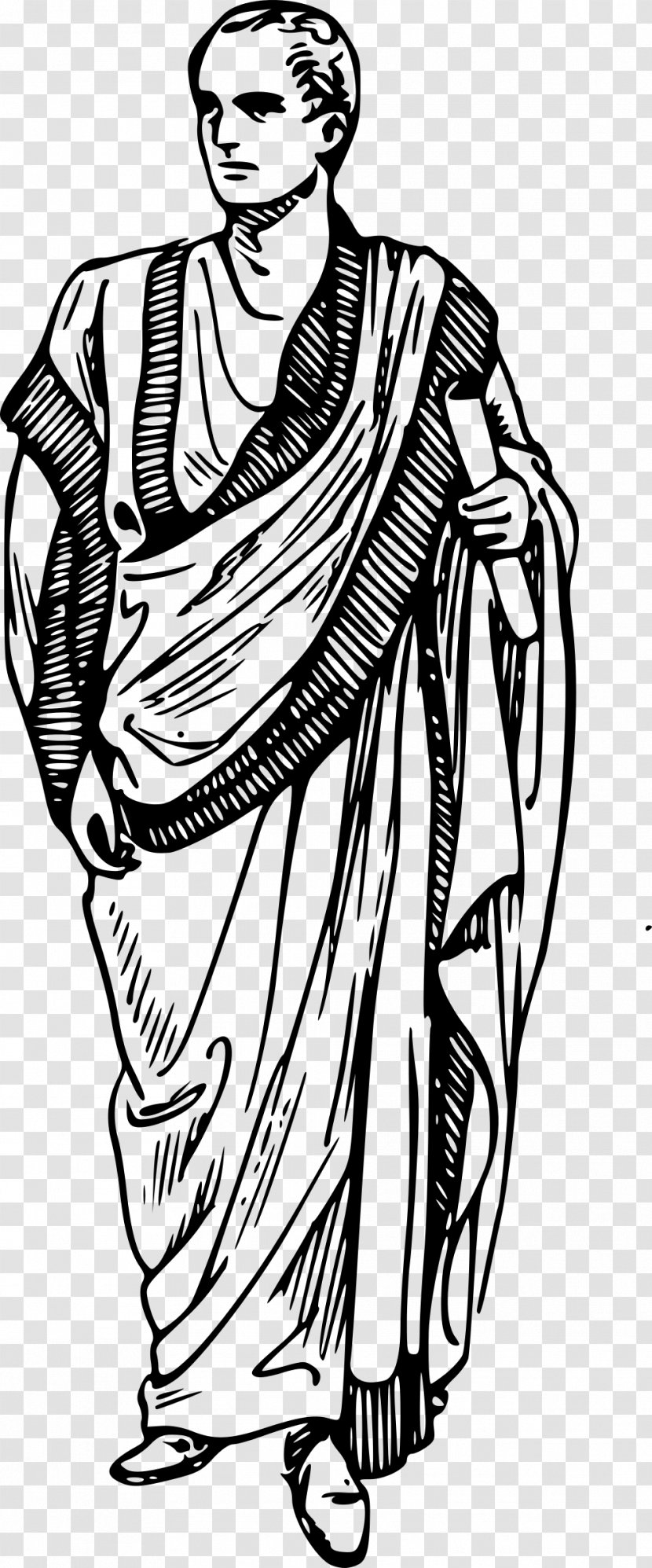 Ancient Rome Roman Republic Empire Kingdom Toga - Dress Transparent PNG