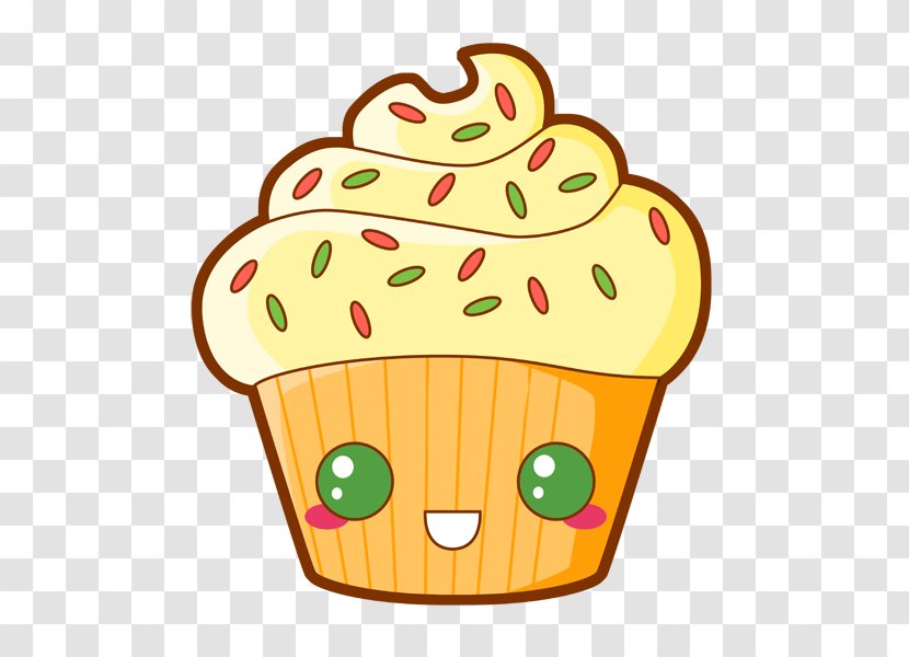 Cupcake Kavaii Drawing Clip Art - Baking Cup - Cake Transparent PNG