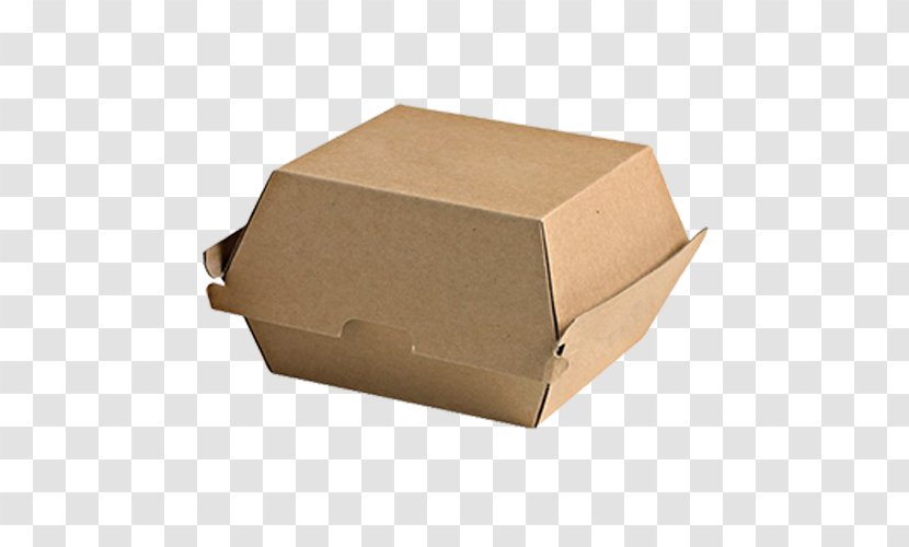 Hamburger Kraft Paper Food Packaging And Labeling - Container - Box Transparent PNG
