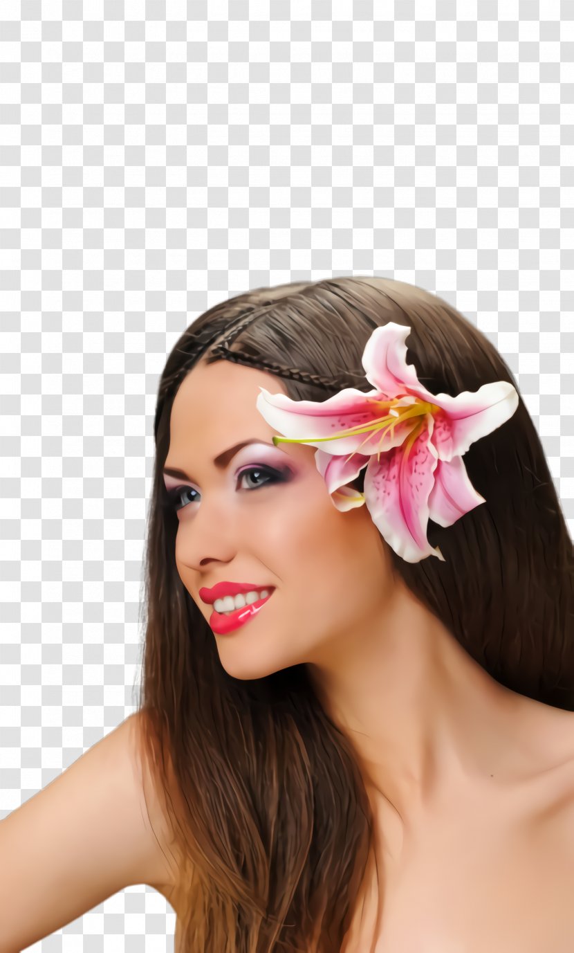 Hair Face Pink Accessory Headpiece - Fashion Hairstyle Transparent PNG