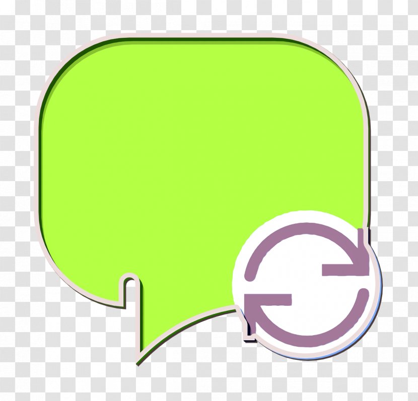 Speech Bubble Icon Chat Interaction Assets - Logo Text Transparent PNG