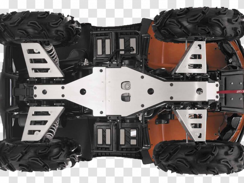Tire Car Arctic Cat All-terrain Vehicle Skid Plate - Aluminium Transparent PNG