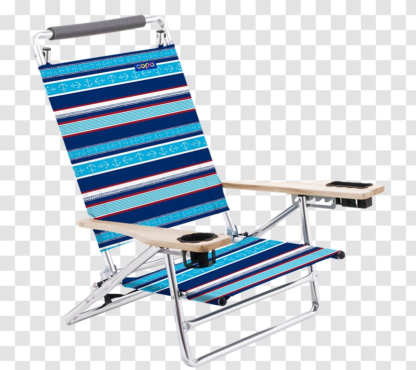 Furniture Folding Chair Sunlounger - Flat Lay Transparent PNG