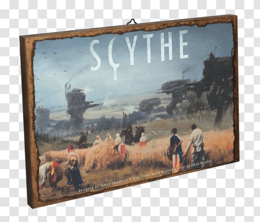 Stonemaier Games Scythe Set Board Game - Playing Card - Wooden Transparent PNG