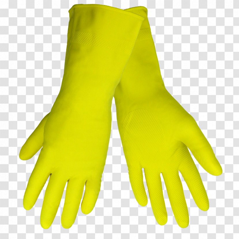 Rubber Glove Personal Protective Equipment Medical Leather - Gloves Transparent PNG