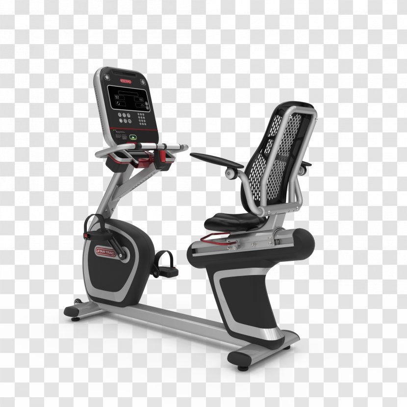 Star Trac 8 Series Recumbent Bike Physical Fitness Bicycle Elliptical Trainers - Sporting Goods - Exercise Transparent PNG