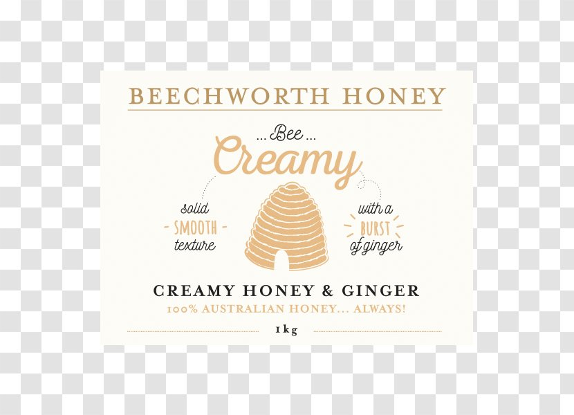 Beechworth Honey Lip Balm Cream Spread - Common Fig - Ginger Slice Transparent PNG