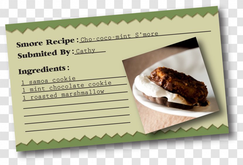 Food Recipe - Card Transparent PNG