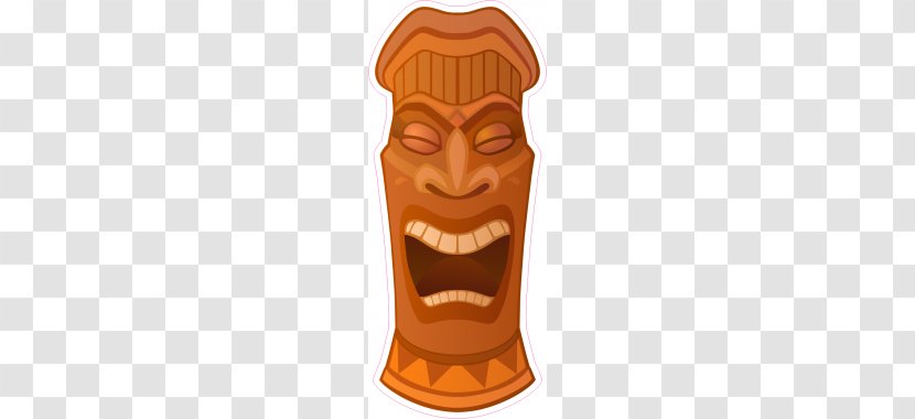 Tiki Sculpture Statue Clip Art - Mask - Fictional Character Transparent PNG