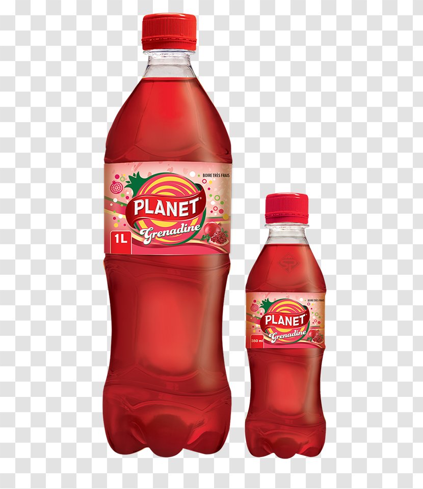 Fizzy Drinks Cocktail Pomegranate Juice - Grenadine - Soft Drink From Top Transparent PNG