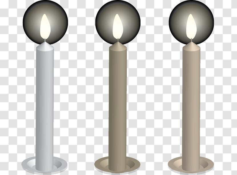 Candle - Artworks - Vector Three Candles Transparent PNG
