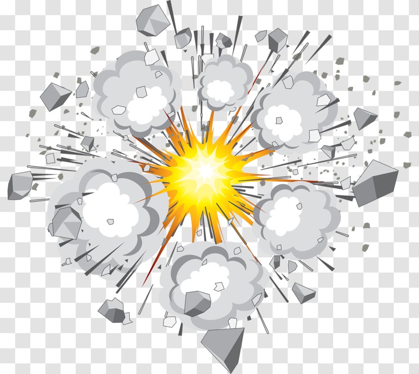 Explosion - Silhouette - Frame Transparent PNG
