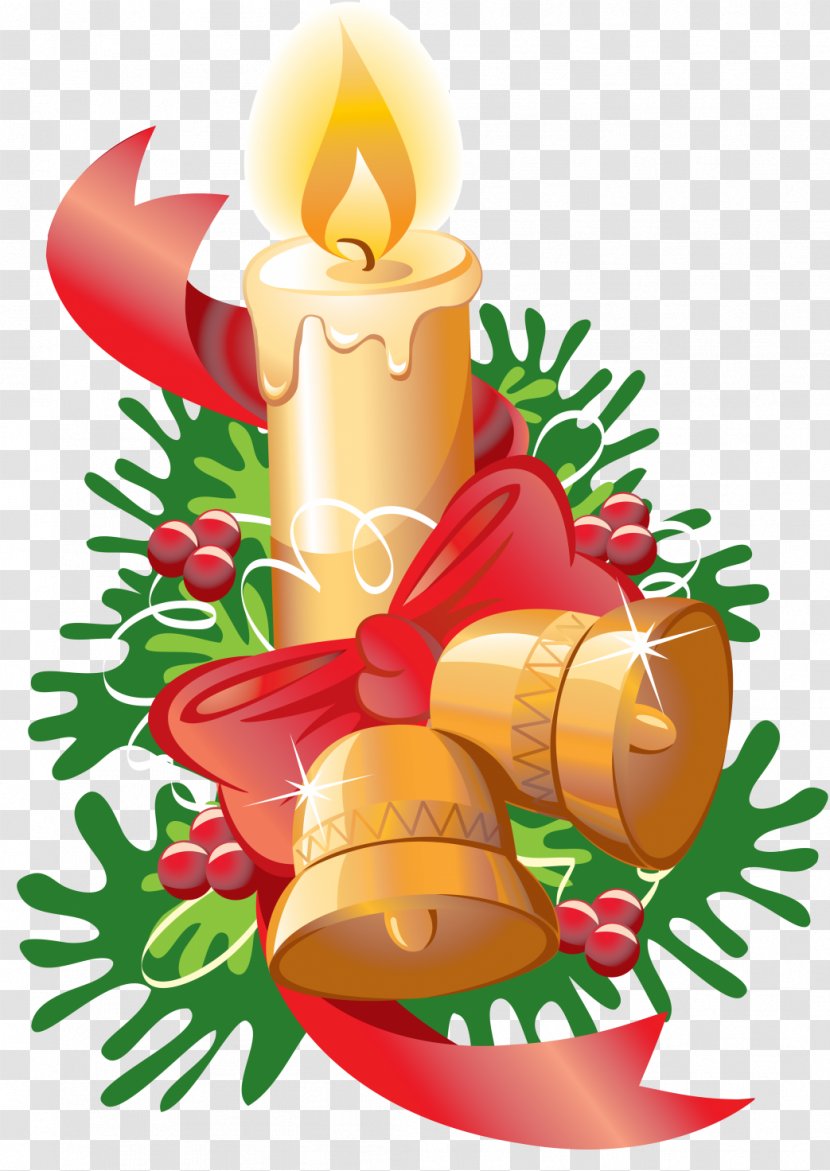 Christmas Ornament Candle Decoration - Glockenspiel - Year Transparent PNG