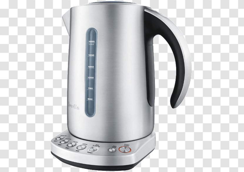 Teapot Electric Kettle Water Boiler - Breville - Yixing Clay Transparent PNG