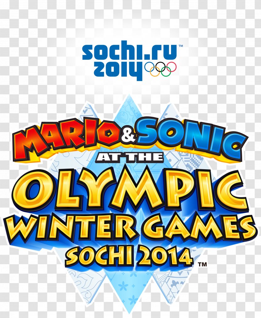 Mario & Sonic At The Olympic Games Sochi 2014 Winter Olympics - Recreation - Movement Transparent PNG
