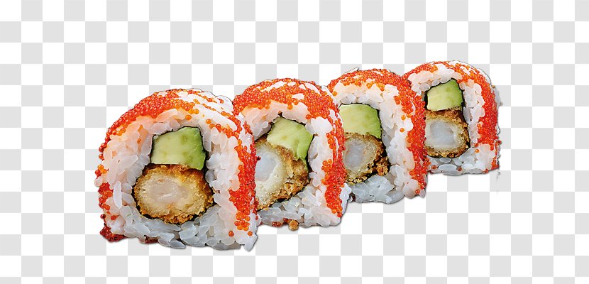 California Roll Sashimi Sushi Gimbap Tempura - Japanese Cuisine - Shrimp Transparent PNG