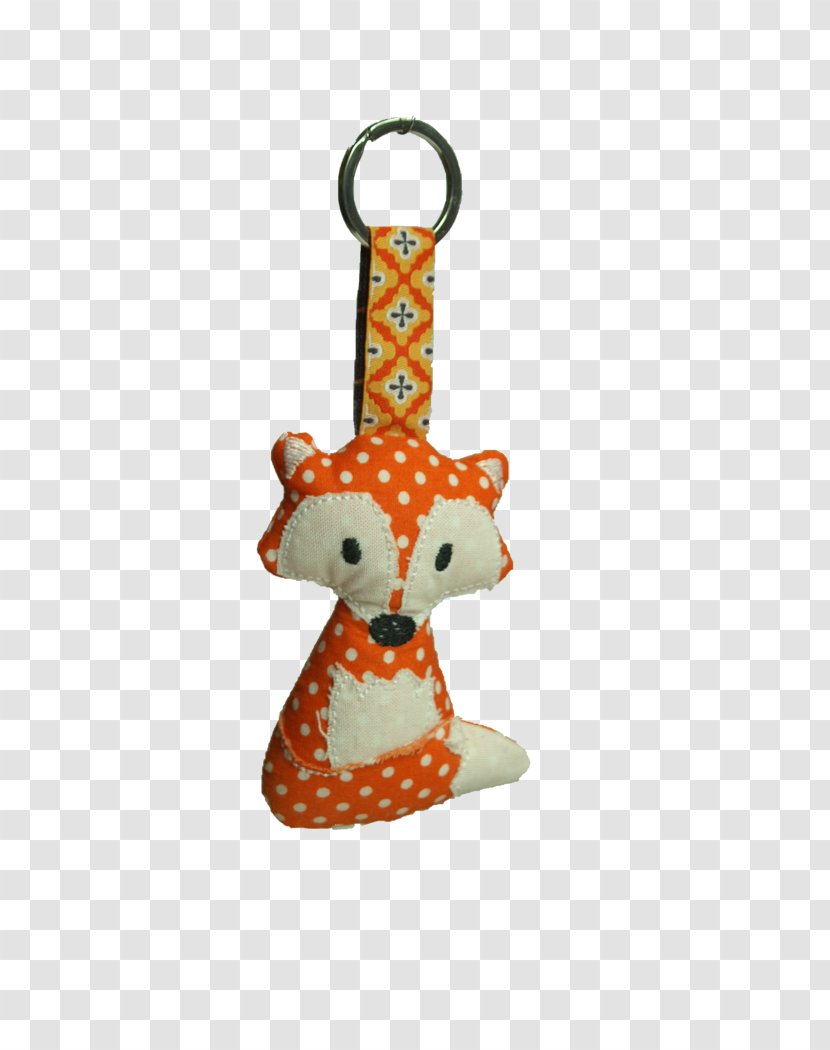 Key Chains Animal Toy Infant - Keychain - Orange Dots Transparent PNG