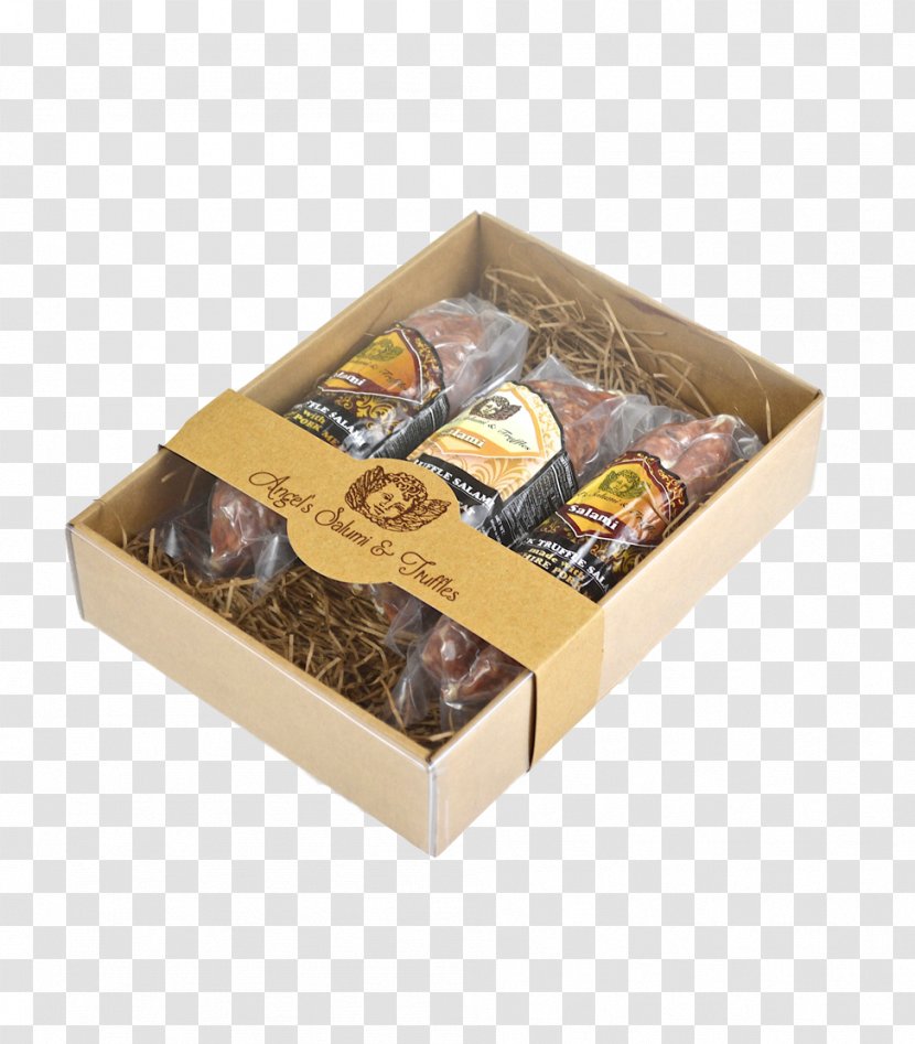 Wild Boar Salami Game Meat Box Truffle - Gift Boxe Transparent PNG