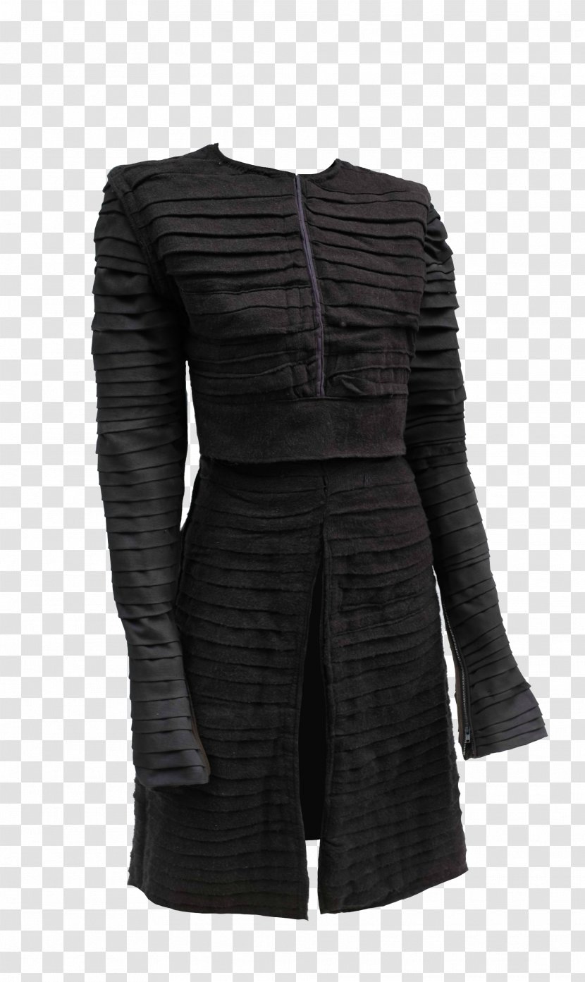 Shoulder Cardigan Black M - Dress - KYLO REN Transparent PNG