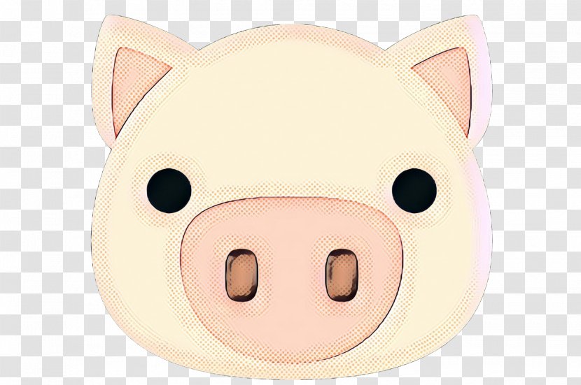 Pig Cartoon - Smile - Suidae Transparent PNG