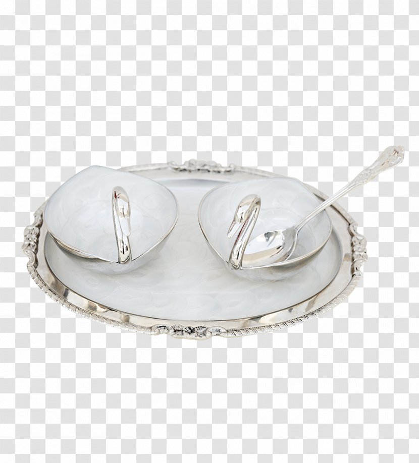 Silver Tableware - Metal - Tray Transparent PNG