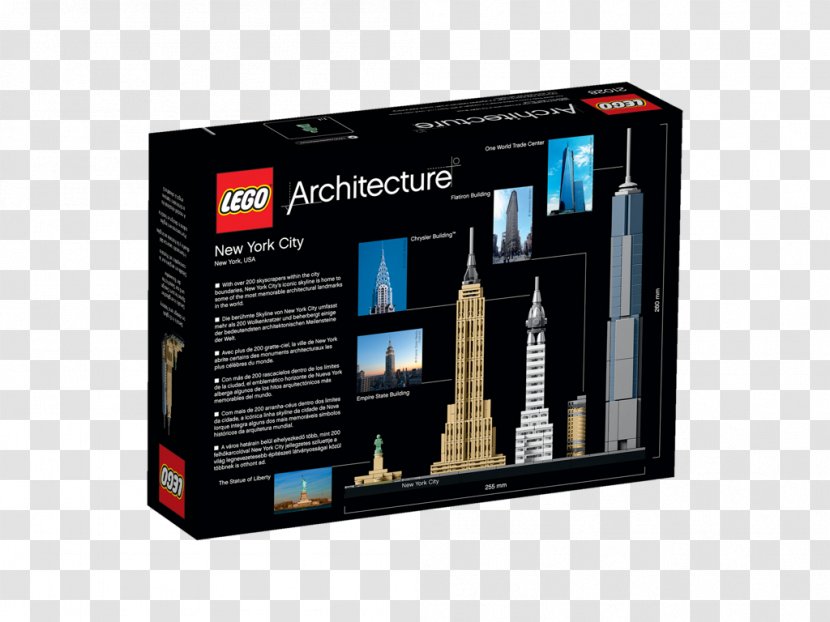 Flatiron Building The LEGO Store Lego Architecture 21028 New York City Transparent PNG