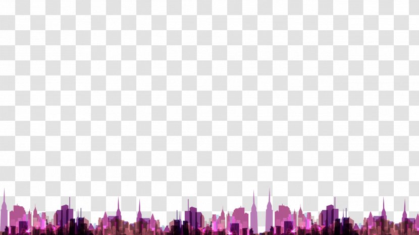 Silhouette Black And White Clip Art - Symmetry - City Transparent PNG
