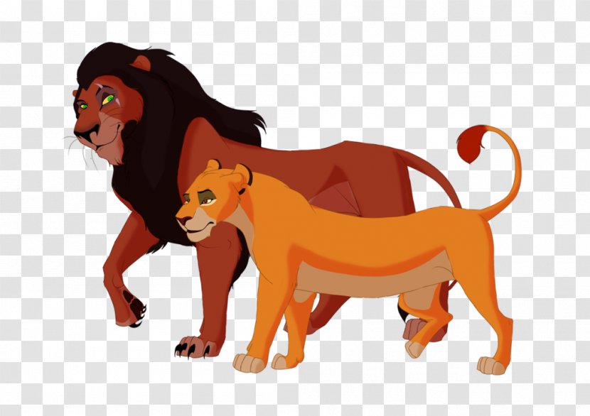 Lion Simba Zira Mufasa Nala - Big Cat Transparent PNG