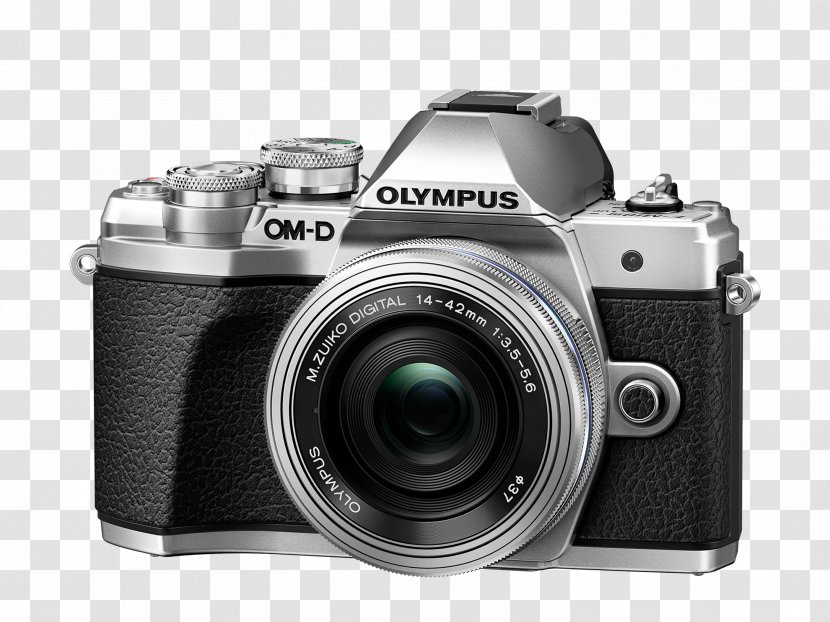 Olympus OM-D E-M10 Mark II E-M5 M.Zuiko Digital ED 40-150mm F/4-5.6 Wide-Angle Zoom 14-42mm F/3.5-5.6 - Single Lens Reflex Camera Transparent PNG