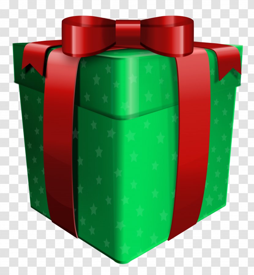 Gift Birthday Clip Art - Box - Green Present Transparent PNG