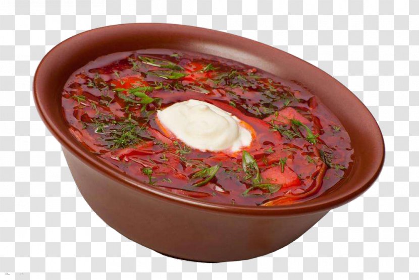 Borscht Ukrainian Cuisine Tom Yum Solyanka Thai - Spicy Soup Transparent PNG