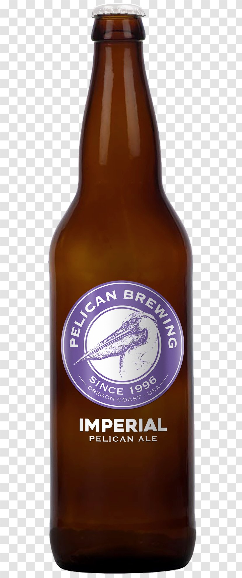 India Pale Ale Beer Bottle Pelican Brewing Transparent PNG