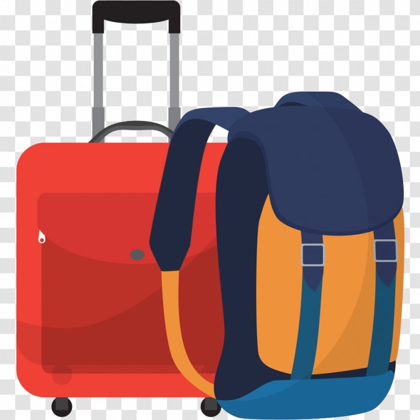 Baggage Hand Luggage Suitcase - Bags Transparent PNG