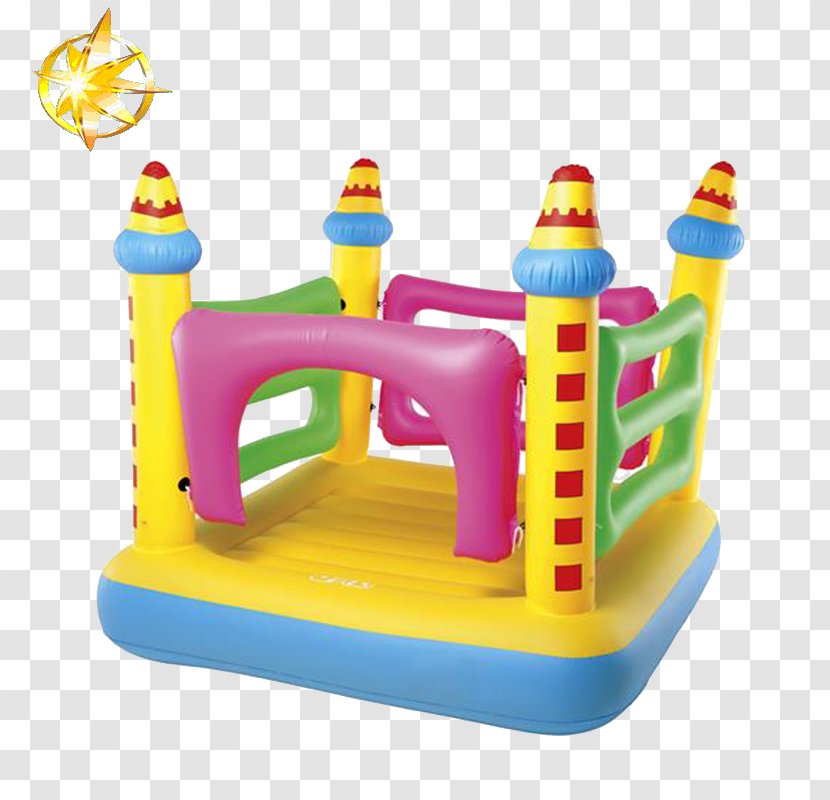 Inflatable Bouncers Castle Toy Child - Party Transparent PNG