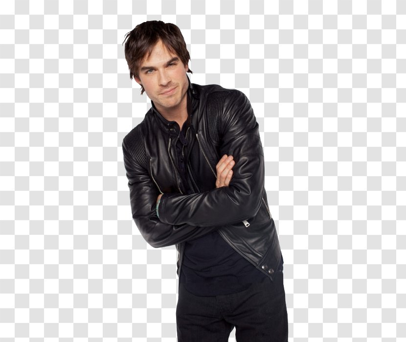 Ian Somerhalder The Vampire Diaries Damon Salvatore Boone Carlyle Model - Nina Dobrev Transparent PNG