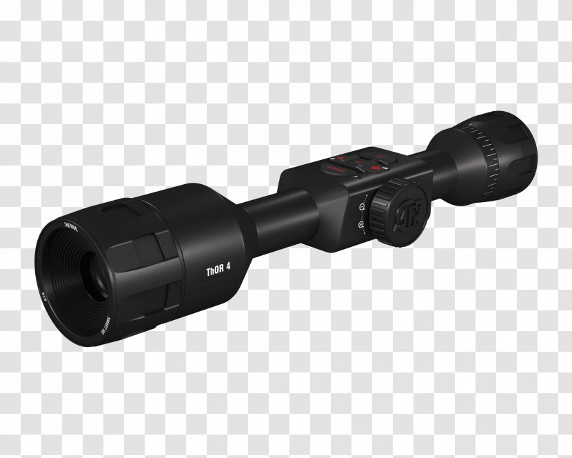 American Technologies Network Corporation Telescopic Sight Thermal Weapon Optics Thor - Highdefinition Video - Monocular Transparent PNG