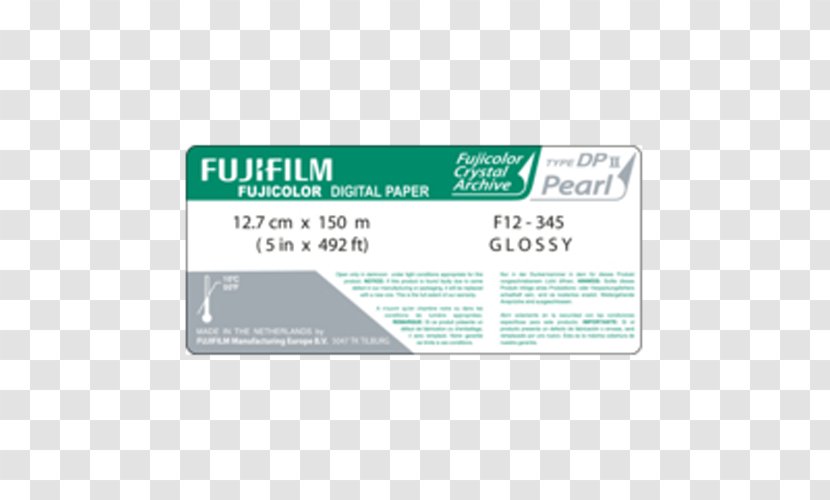 Photographic Paper Fujifilm Minilab Photography - Fuji Fujicolor Transparent PNG