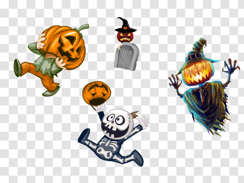 Halloween Jack-o-lantern Pumpkin - Jackolantern - Horror Man Transparent PNG