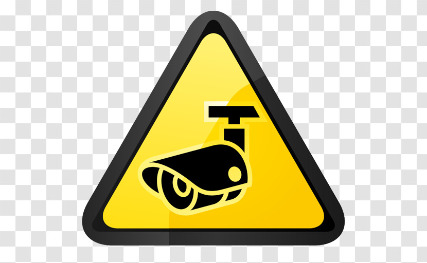 Yellow Sign Symbol Signage Traffic Sign Transparent PNG