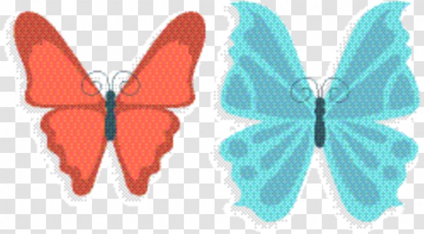 Butterfly Cartoon - M - Brushfooted Lycaenid Transparent PNG