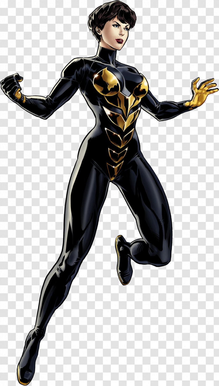 Marvel: Avengers Alliance Wasp Hank Pym Black Widow Mantis - Superhero - 3D Villain Transparent PNG