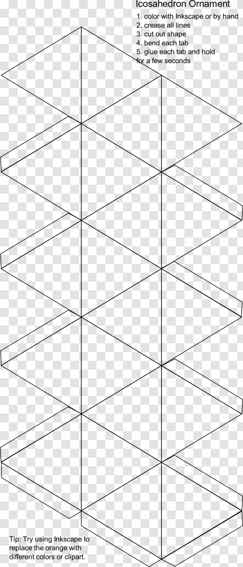 Paper Line Angle Pattern Transparent PNG