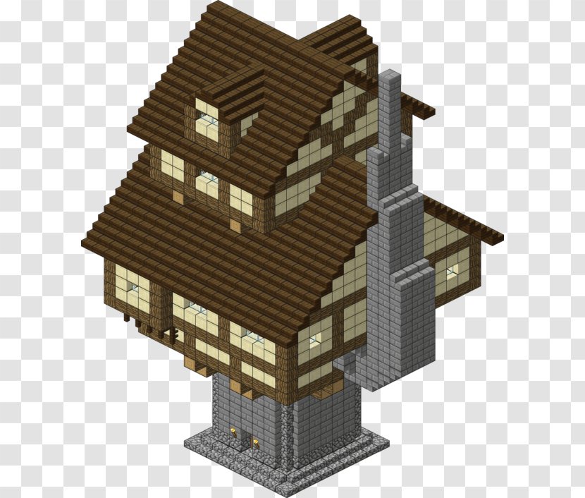 Minecraft: Story Mode House Pocket Edition Building - Minecraft - Wooden Floor Transparent PNG