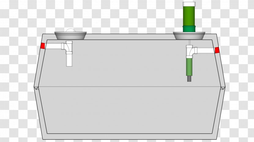 Septic Tank Drain Field Storage Precast Concrete Diagram - Pressure Transparent PNG