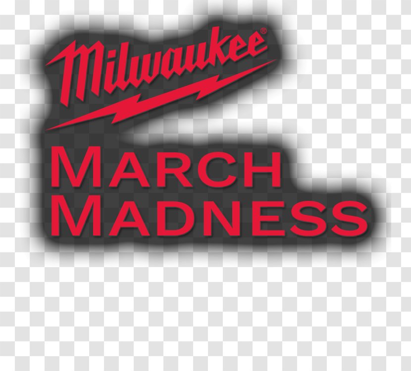 Logo Brand Milwaukee Electric Tool Corporation - Label - March Madness Transparent PNG