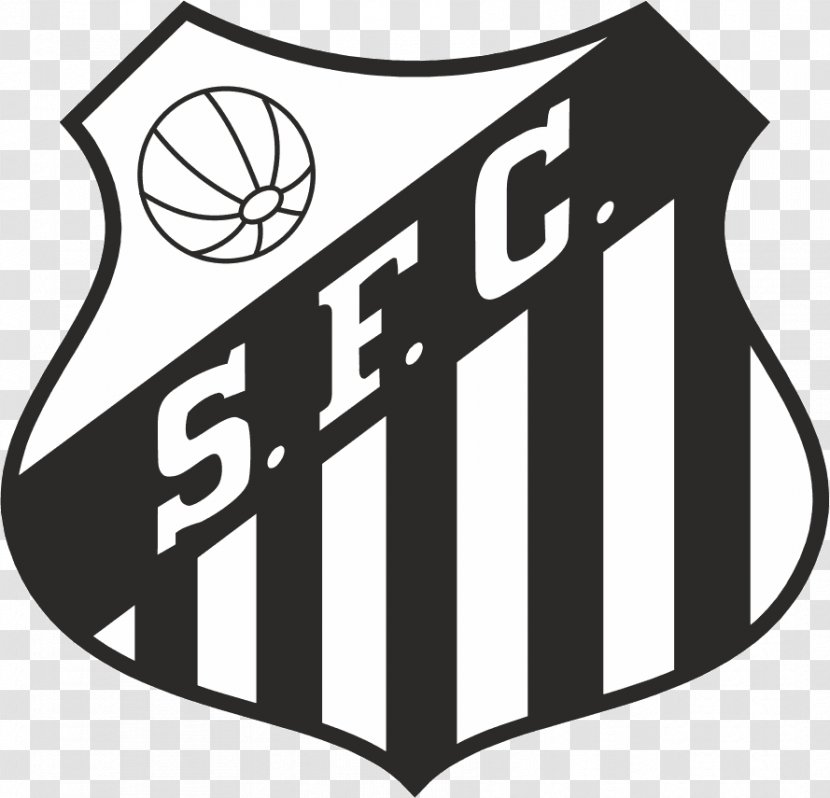Santos, São Paulo Santos FC Campeonato Brasileiro Série A Football - Monochrome Transparent PNG