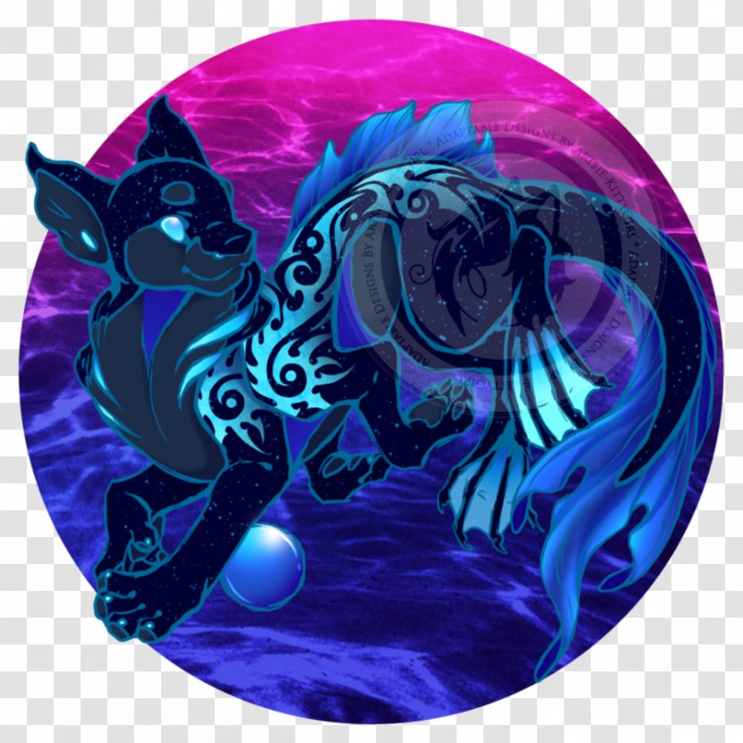 Organism Legendary Creature - Cobalt Blue - Deep-sea Transparent PNG
