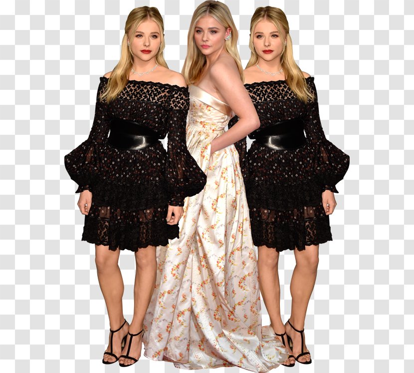 Cocktail Dress Fashion Design Little Black - Watercolor - Chloe Grace Moretz Transparent PNG