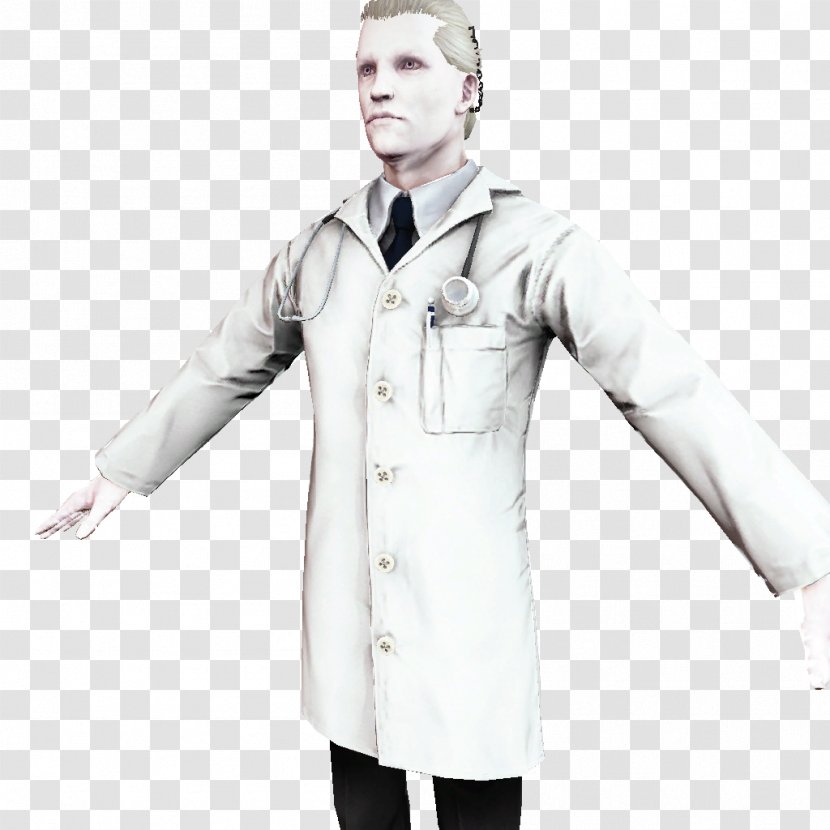 Lab Coats Eleventh Doctor 3D Modeling Defiance - White Coat Transparent PNG